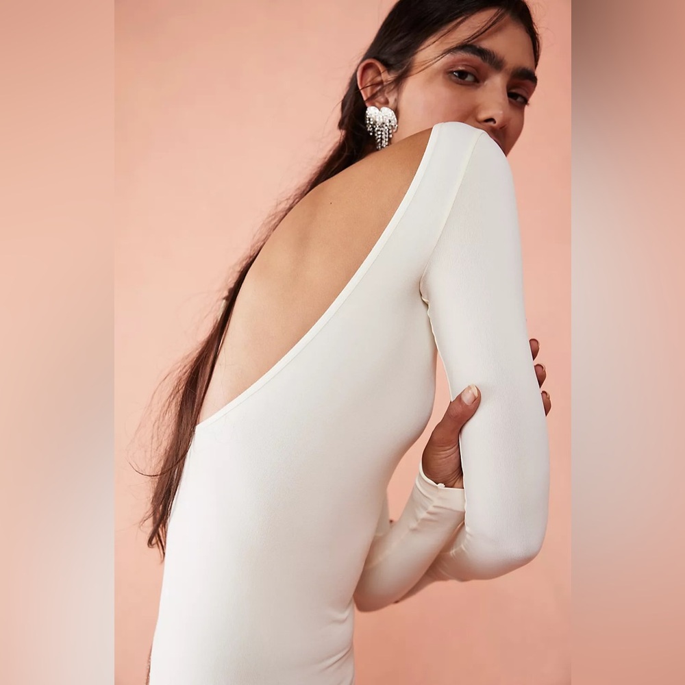 Free People Intimately Cream Long Sleeve (M/L)